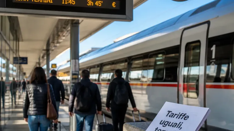 Pescara, Federconsumatori denuncia: stesso prezzo del Frecciarossa ma viaggio più lungo