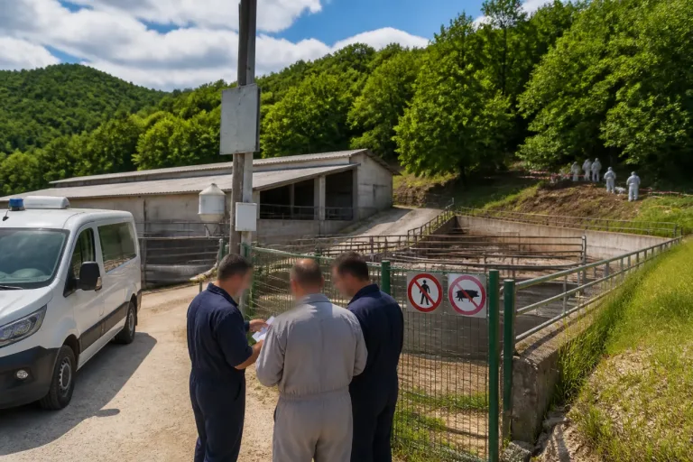 Peste suina: nuovo caso in Toscana, allerta dopo la conferma in un allevamento di Comano