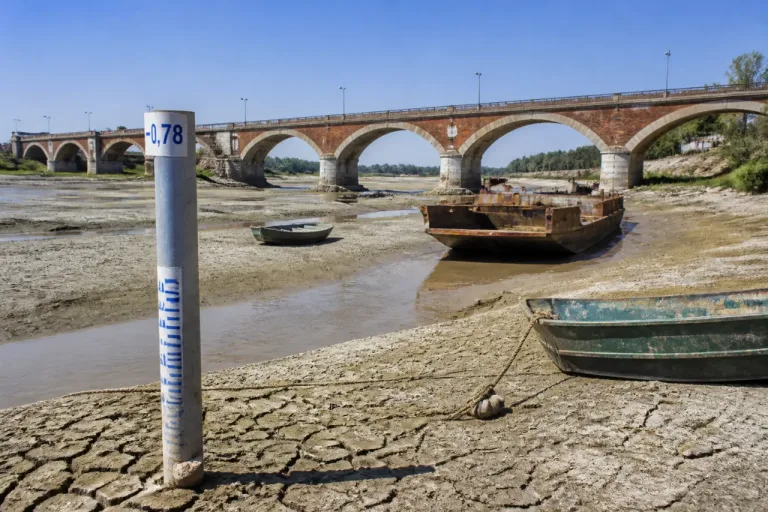 Piacenza, il Po in grave secca: portata -67% e livello a -0,78 m