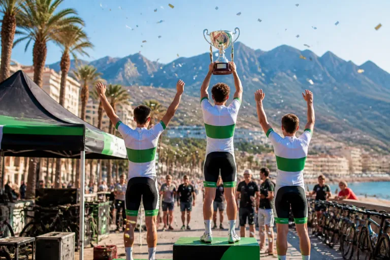 Podio tutto biancoverde al Trofeo del Sole: Massa protagonista sulle strade