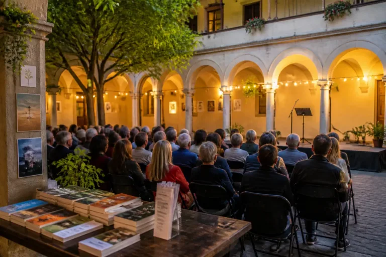 Pordenone: Festa della poesia al chiostro della biblioteca il 13 luglio