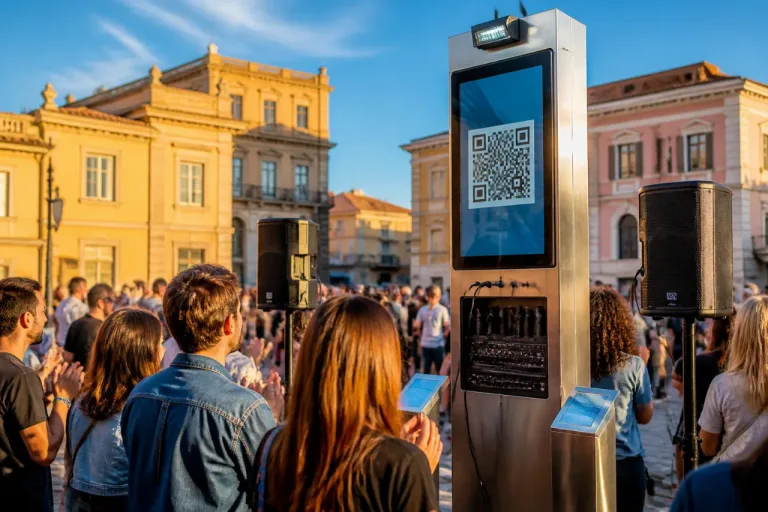 Potenza inaugura il primo totem Openstage in piazza Mario Pagano: spazio pubblico per musicisti e spettacoli