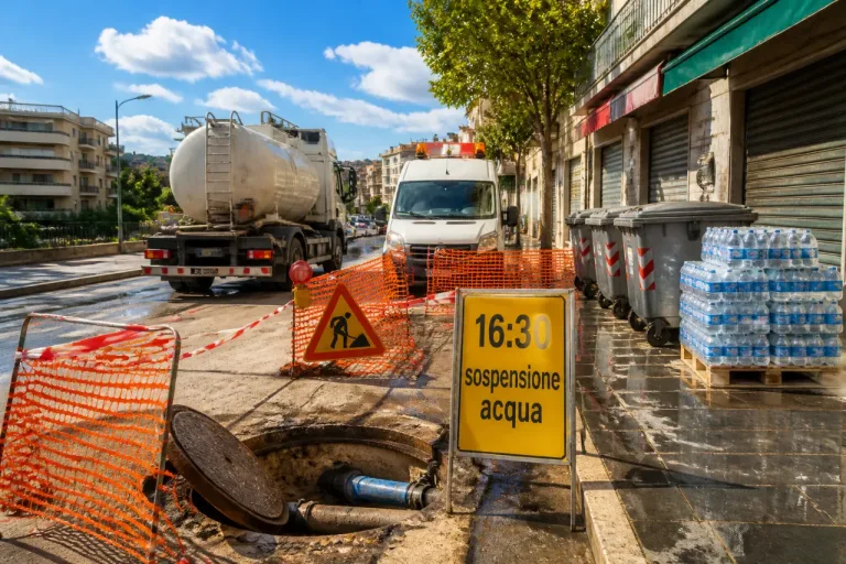 Potenza: sospensione dell'acqua in quattro zone per guasto, disagi a partire dalle 16:30