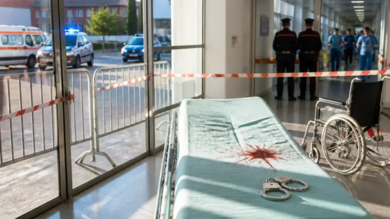 Prato, spari al pronto soccorso: agente penitenziario indagato dopo il ferimento di un 22enne