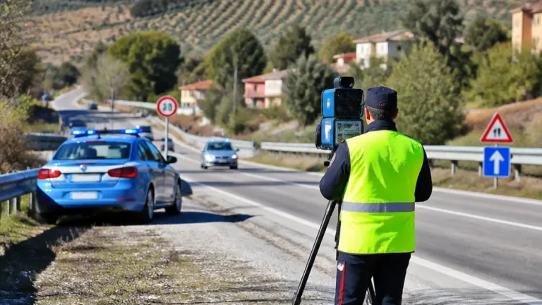 Prefettura: il calendario dei controlli con Telelaser e Autovelox in provincia di Teramo