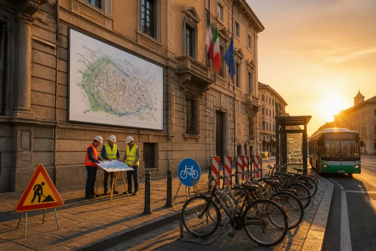 Provincia di Lodi approva il Pums: priorità a sicurezza, aria più pulita e piste ciclabili