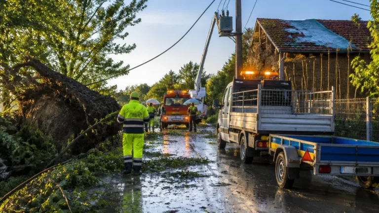 Raffica violenta nell'Alto Ferrarese: strade liberate ma restano criticità nella rete elettrica