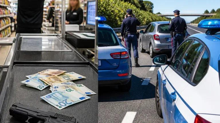 Rapina a supermercato in viale Volsci: pistola, 720 euro e arresto sull'A1