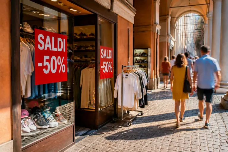Ravenna, partono i saldi estivi: spesa media a famiglia 201 euro, giro da 25 milioni