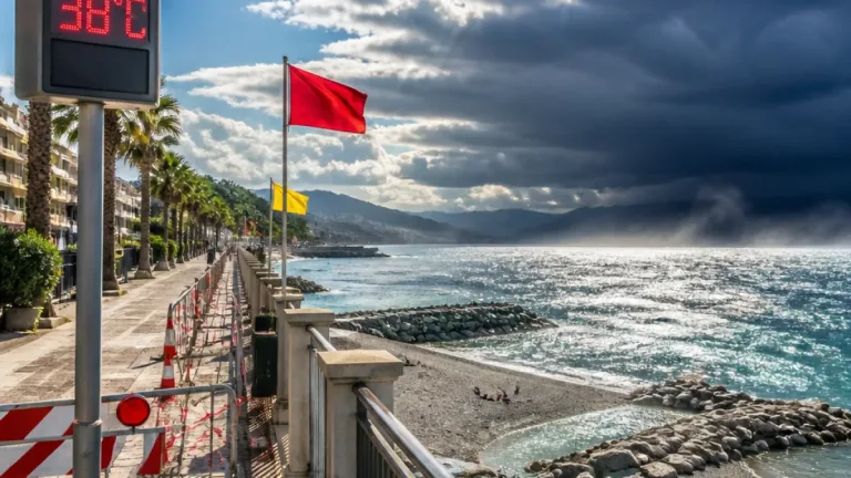 Reggio Calabria: caldo record, mari più caldi e il rischio di cicloni per lo Stretto