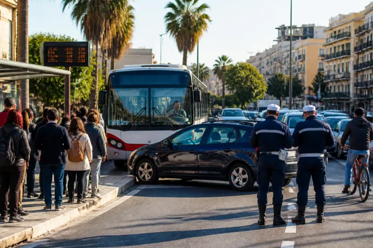 Reggio Calabria: denunciata una donna per aver bloccato un autobus urbano e interrotto il servizio
