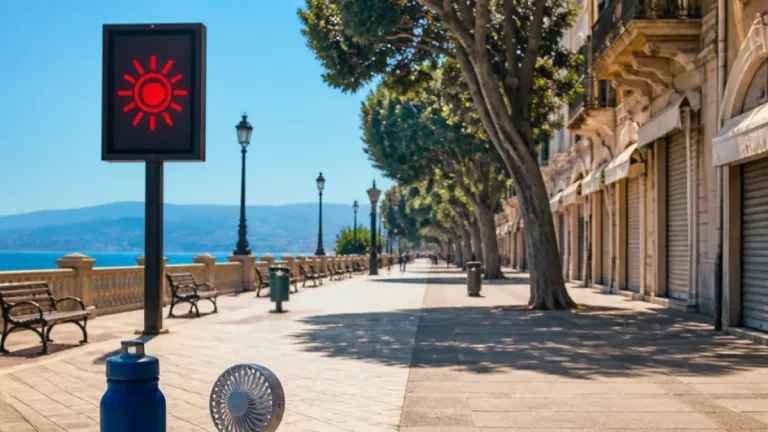 Reggio Calabria: due giorni con allerta massima per il caldo, rischio per la popolazione
