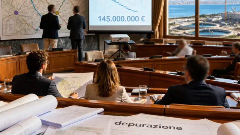 Reggio Calabria, piano da 145 milioni per depurazione: interventi in tutta l'area metropolitana