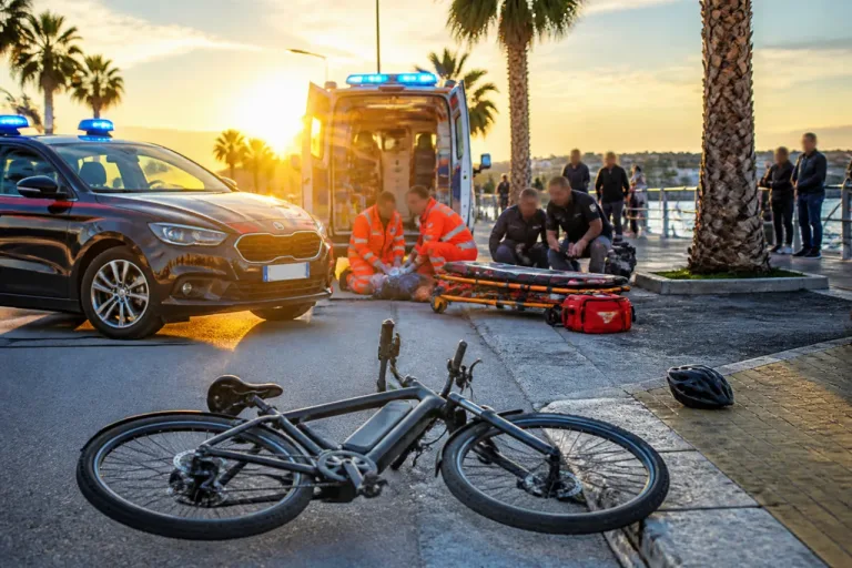 Rissa sul lungomare di Crotone dopo un urto: tre arresti e intervento di Carabinieri e 118