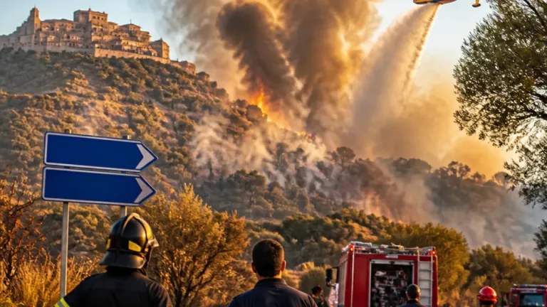 Roghi estivi in provincia: fiamme ancora attive tra Sermoneta, Priverno e Sonnino