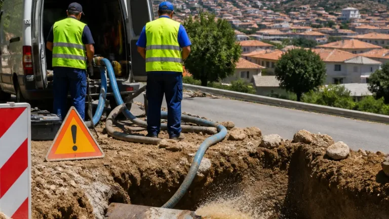Rottura della condotta idrica: rischio cali d'acqua a Nuoro e Mamoiada durante l’ondata di caldo