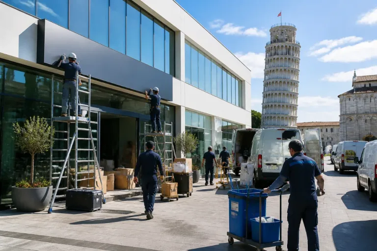 Samsic sceglie Pisa: Ape Service entra nel gruppo e la città diventa base regionale