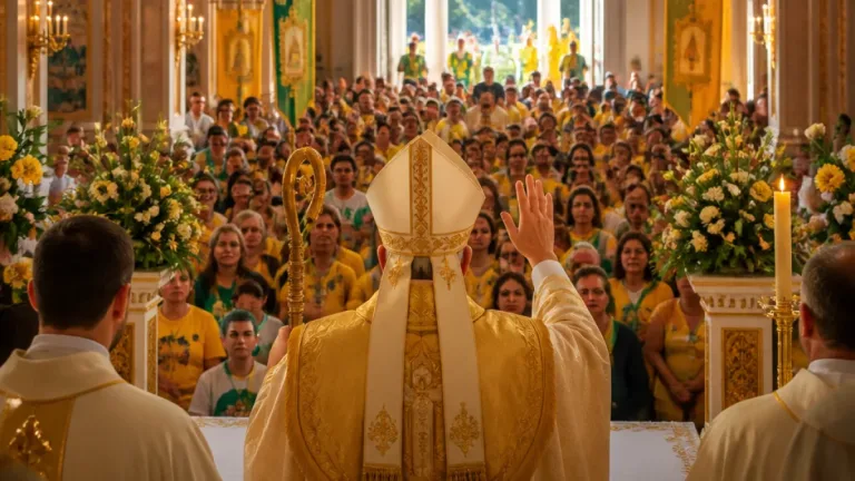 Sant'Anna a Caserta: folta partecipazione e appello del vescovo sui problemi della città
