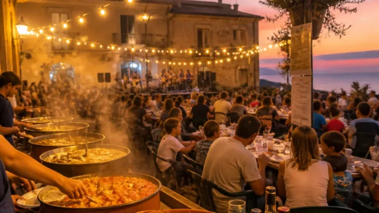 Santa Maria Imbaro accende l’estate con la Sagra delle pallotte cace e ove