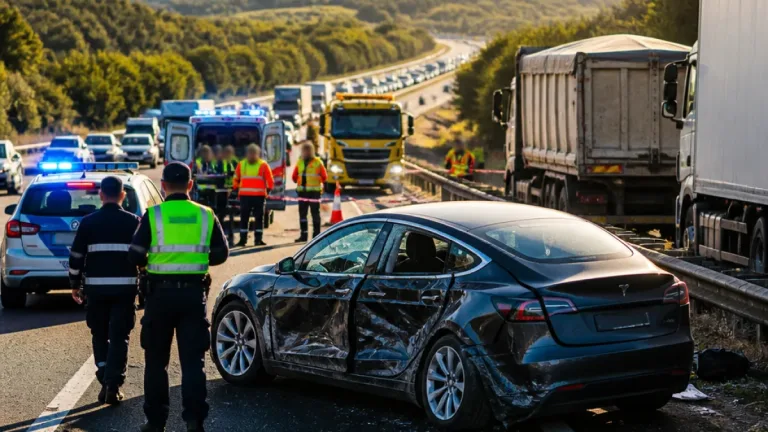 Sassari, incidente a catena sulla 131: tre feriti e traffico in tilt