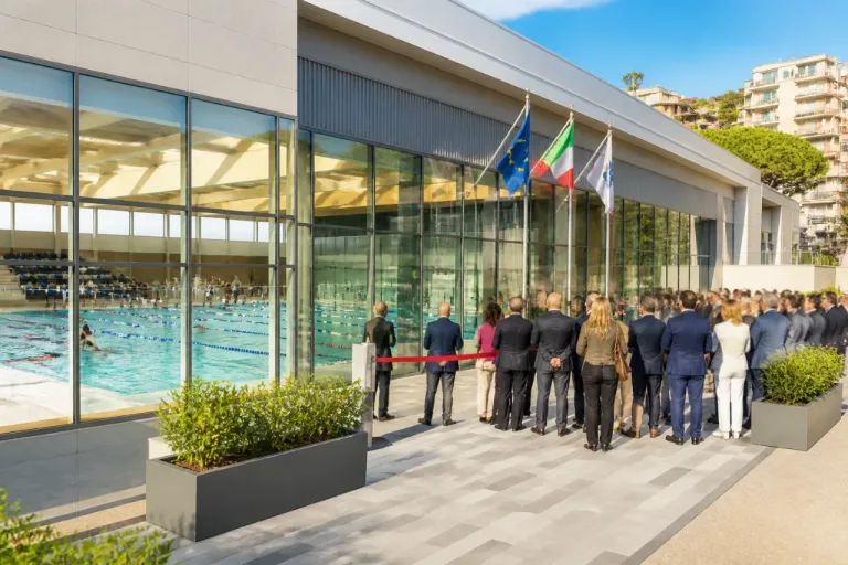 Savona inaugura il secondo lotto della piscina Zanelli: nuovo polo natatorio per la città