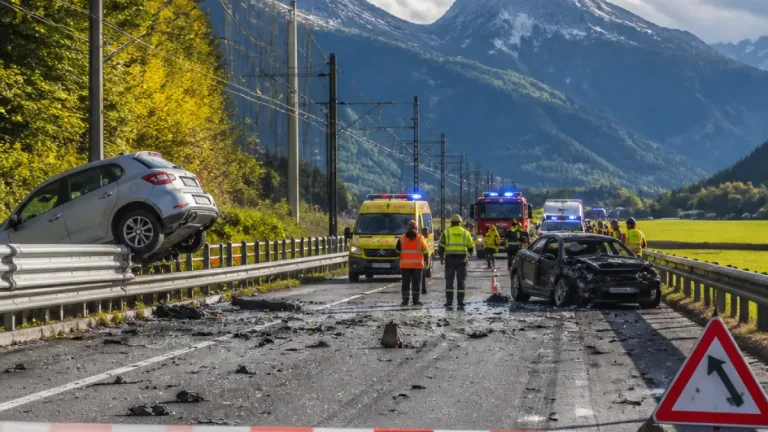 Schiers, frontale sulla statale per Davos: due italiani morti, un ferito grave