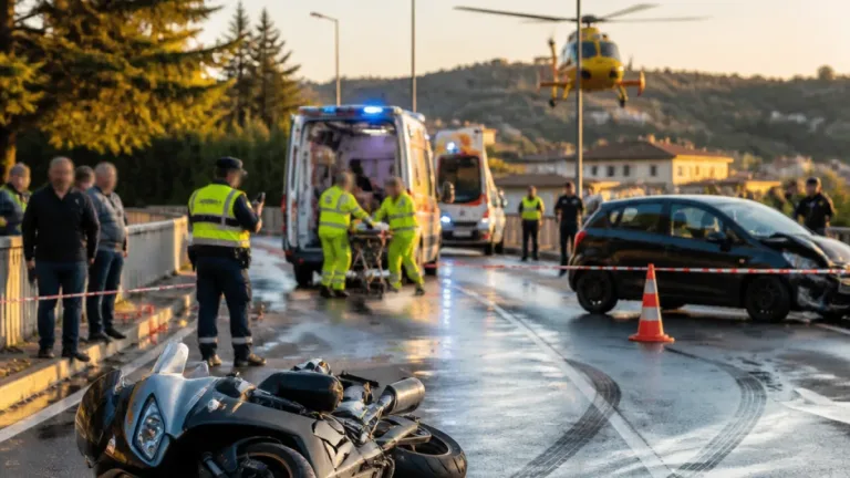 Scontro tra auto e maxi-scooter sulla Nazionale a Pianoro: muore un 63enne