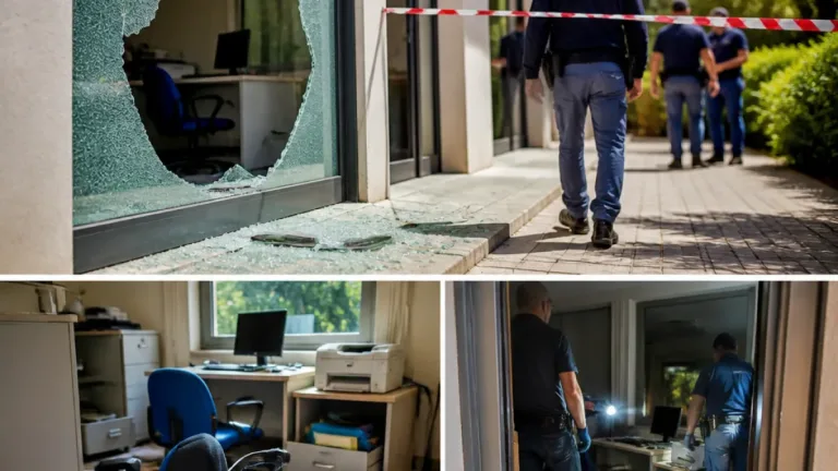 Sede dello Spi Cgil di Latina Scalo devastata dai vandali: indagini in corso
