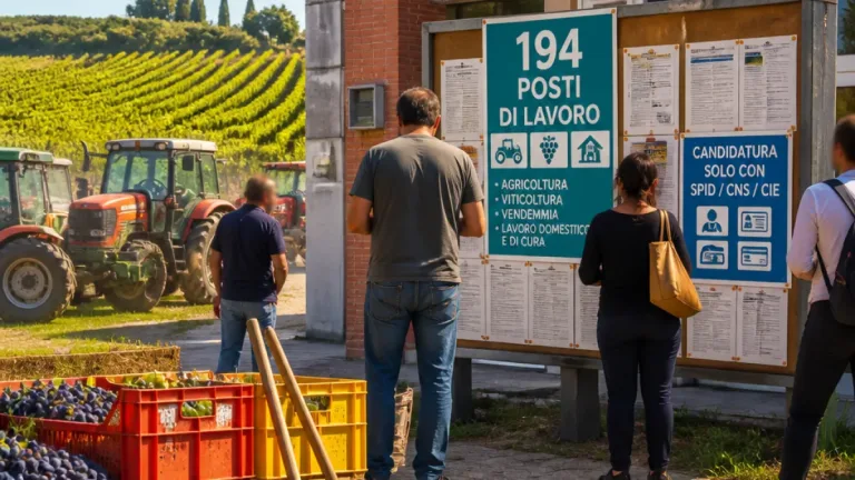 Settimana 32: 194 offerte di lavoro in provincia di Livorno, prevalgono i posti in agricoltura