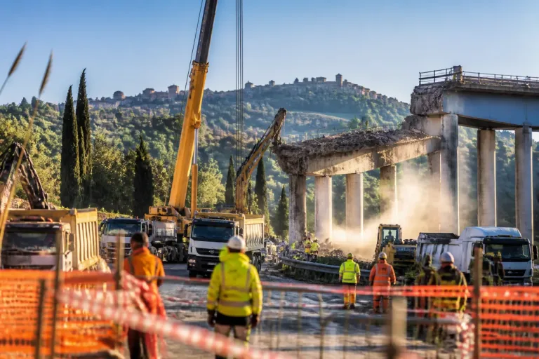 Siena, demolito il viadotto "San Lorenzo" sulla Siena–Grosseto: tappe e impatti del lotto 4