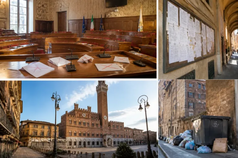 Siena, opposizione accusa: il centrodestra in Comune tra cambi di gruppo e critiche sull’amministrazione