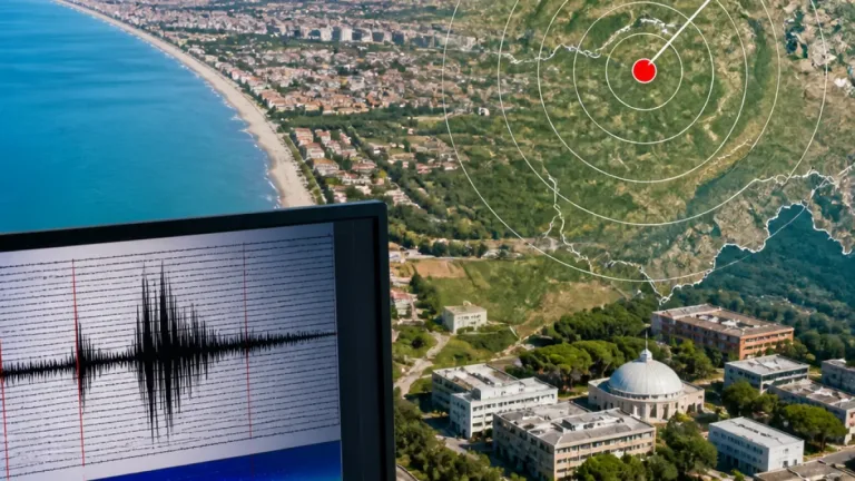 Sisma del 4 agosto, l'Università di Pisa: l'epicentro vicino alla costa a circa 9 km di profondità