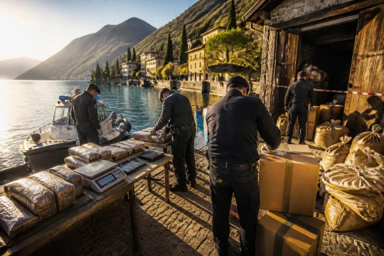 Smantellata rete italo-albanese: otto arresti e basi operative sul lago di Como