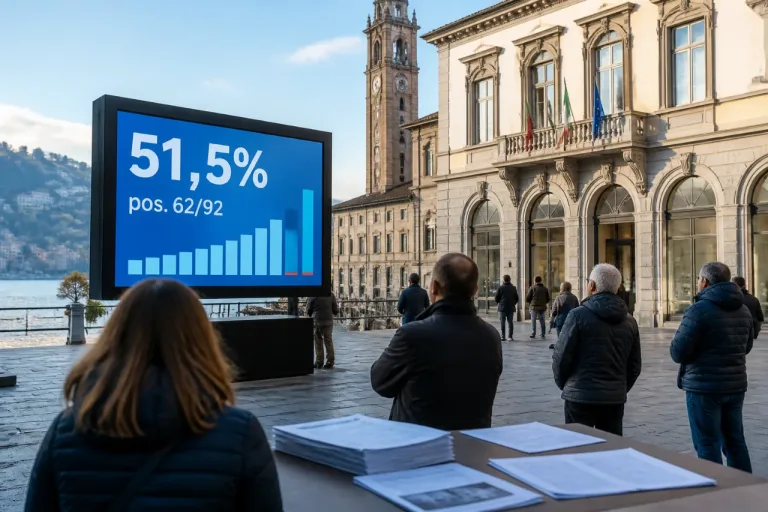 Sondaggio Sole 24 Ore: Rapinese al 51,5% ma perde posizioni nella classifica nazionale