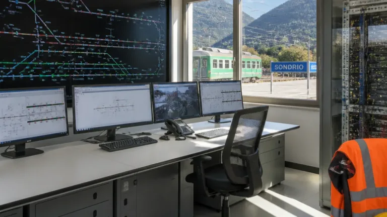 Sondrio, attivato il nuovo centro di controllo ferroviario: potenziata la gestione della linea