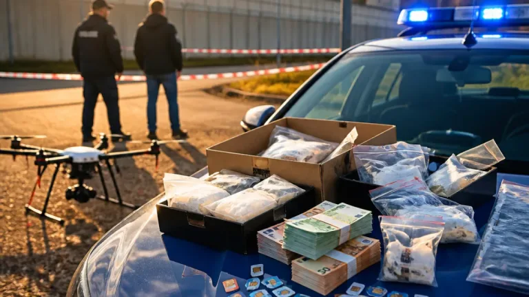 Sorpresi con un drone mentre tentavano di rifornire il carcere di Rieti: due arresti