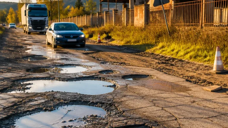 SP22, il tratto che costeggia l'ex Eridania è una trappola: buche e degrado mettono a rischio gli automobilisti