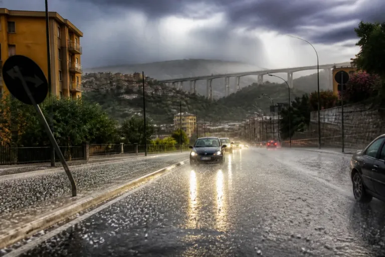 Sul Catanzarese in arrivo temporali intensi, grandine e brusco calo delle temperature