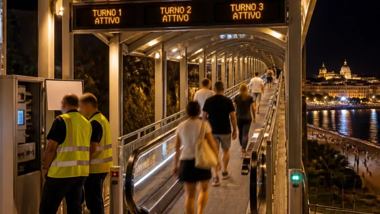 Tapis roulant, orario prolungato fino alle 2: sperimentazione estiva a Reggio Calabria