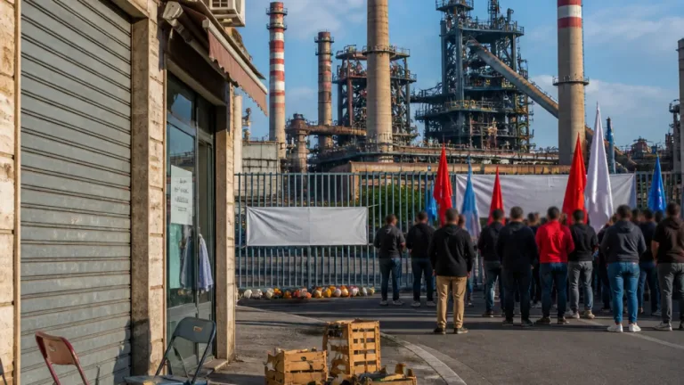 Taranto, Filcams avverte: la crisi dell’acciaieria rischia di travolgere l’intero tessuto sociale