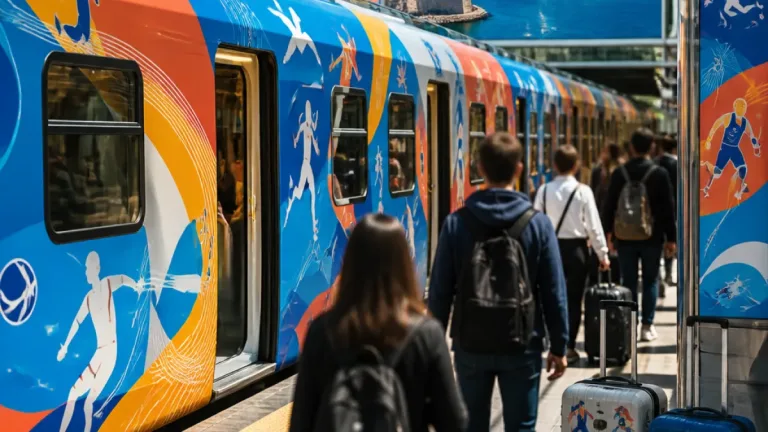 Taranto in vetrina: la metro di Milano brandizza i Giochi del Mediterraneo 2026