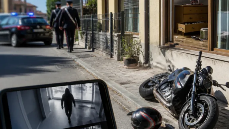 Telecamere da remoto segnalano un intruso: arrestato a Trofarello dopo inseguimento