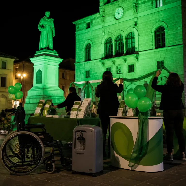 Toscana illumina di verde la XIX Giornata Nazionale SLA: tre giorni di mobilitazione e servizi