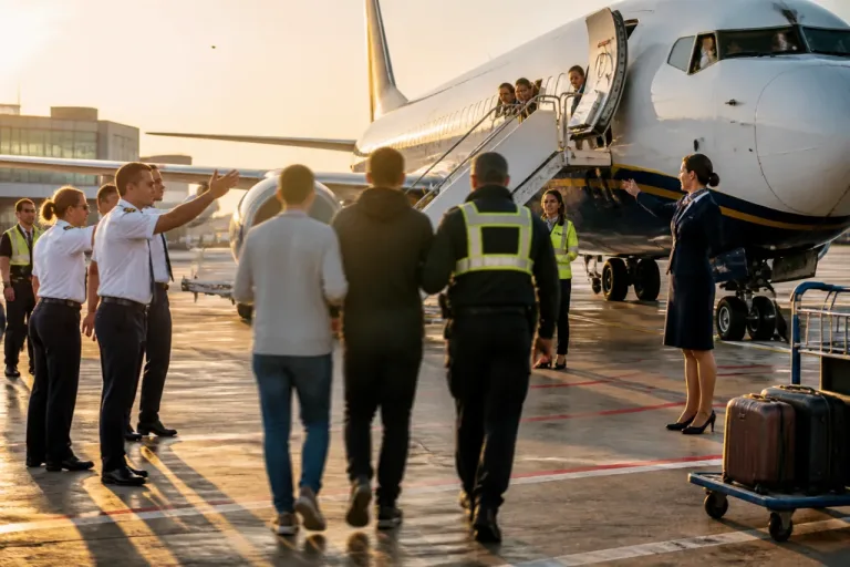 Tensione su un volo da Brindisi: cantante fatto scendere prima del decollo