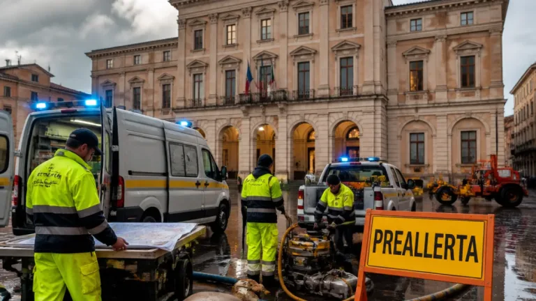 Teramo: Comune preallerta la Protezione civile dopo l'allerta gialla per forti piogge