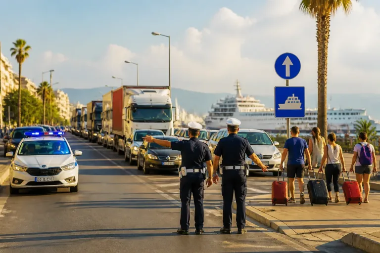 Traffico agli imbarchi, a Messina l'esodo estivo mette in crisi la Polizia municipale