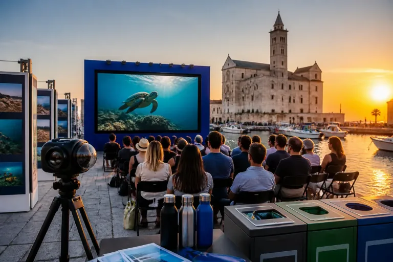 Trani, quinta edizione del Festival Cinema e Mare: due giorni tra schermi e sostenibilità