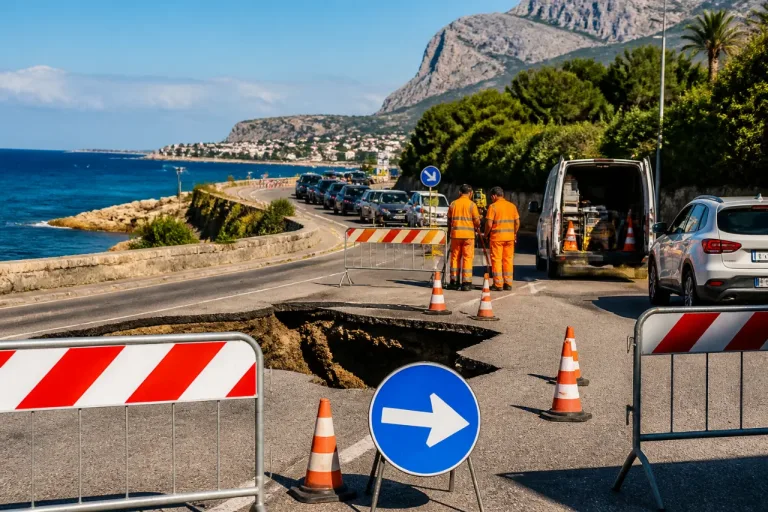 Trapani: chiusure e verifiche sulla SP20, disagi e divieti per la circolazione