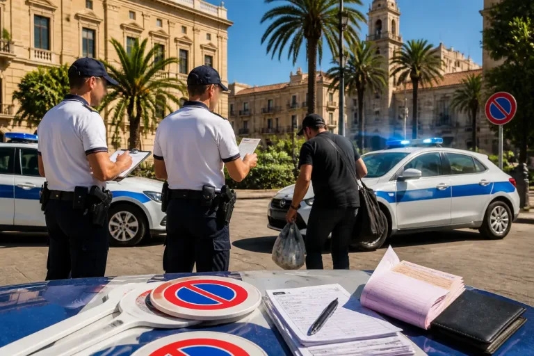Trapani, intensificati i controlli della Polizia Locale contro i parcheggiatori abusivi