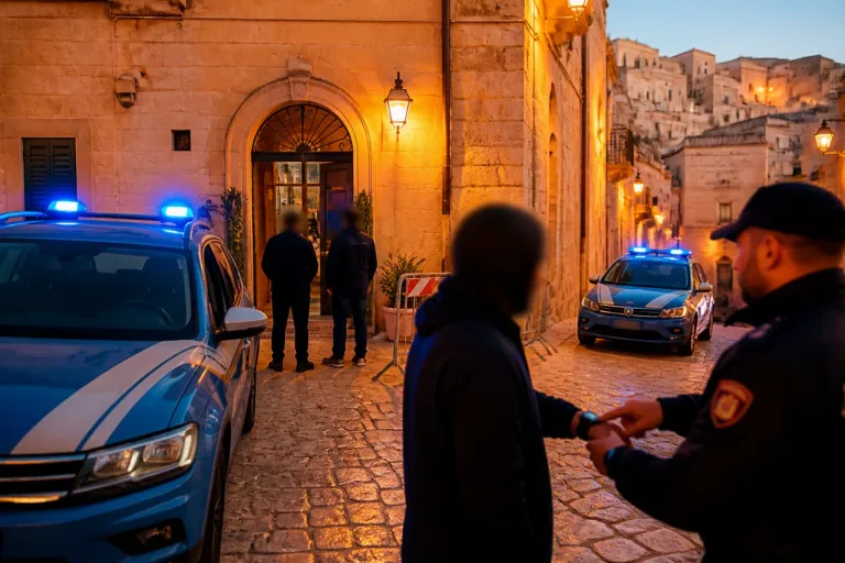 Tre fratelli agli arresti domiciliari a Matera per presunti atti persecutori e lesioni
